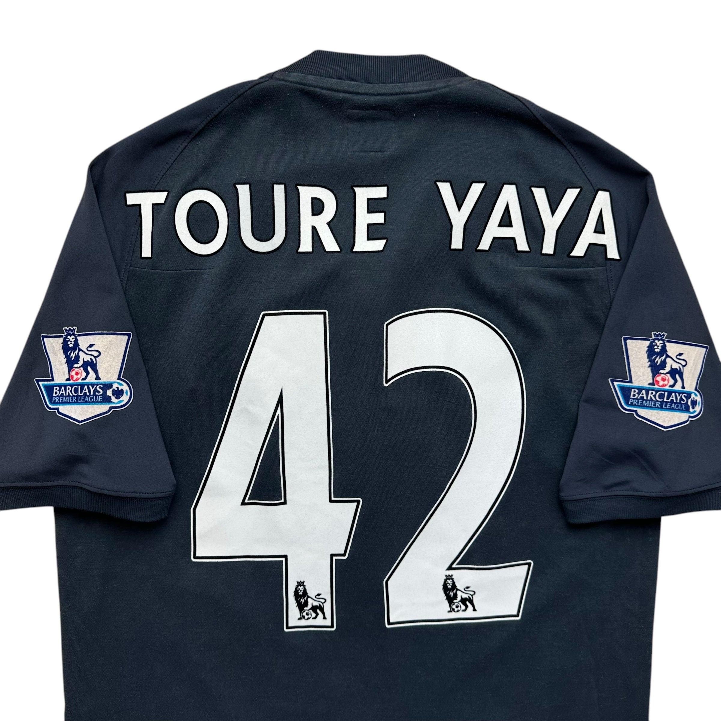Manchester City 2010-11 Away Shirt (M) Yaya Toure #42
